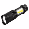 Ручний ліхтар Police BL-8468, Li-Ion, Zoom, Бокове підсвічування, ЗУ microUSB - Image 2