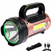 Ручной фонарь T93-LED+COB, Белый, Красный, powerbank, Li-Ion аккум., солн., батарея, ЗУmicroUSB, - Image 2