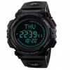 Часы наручные SKMEI 1290BK, BLACK, Compass, 9743 - Image 3