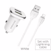Автомобильное зарядное устройство BOROFONE BZ12 Lightning cable - Image 2