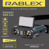 Налобный фонарь Rablex RB951, красный+белый свет, 2хXPL+16хCOB+1хRED COB, аккум, Type-C - Image 8