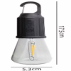 Ліхтар для кемпінгу LED-2 2W, акумулятор, ЗУ Type-C, - Image 2