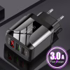 СЗУ Мережева зарядна пристрій PD PKG025 20W, 2*USB, QC3.0 LED - Image 3