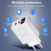 СЗУ Мережева зарядна пристрій PD APD-2S, 2*USB, LED - Image 2