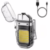 Зажигалка спиральная USB и Led фонарик 9258 - Image 2