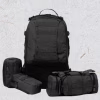 Рюкзак Тактический с подсумками B08 Black 55L 8142 - Image 5