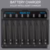Зарядное устройство Rablex RB428 на 8 AA/AAA R3/R6 1.2V - Image 3