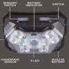 Налобний ліхтар Rablex RB952, жовтий+білий+червоний, 3хTG+8хLED+2хRED LED, Сенсор, акум, Type-C - Image 5