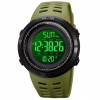 Часы наручные SKMEI 2070AGWT, ARMY GREEN-BLACK, 9304 - Image 2