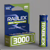 Акумулятор Rablex 18650 Li-ion 3000mAh Li-ION 3.7v - Image 3