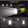 Ручний ліхтар T80-5W+COB, 2x18650, ЗУ microUSB, Box - Image 3