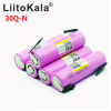 Аккумулятор высокотоковый 18650, LiitoKala 30Q-N, 3000mAh, с контактами под пайку - Image 2