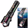 Ручний ліхтар BL-2405-TG, 1x26650, power bank, індикація заряду, ЗУ Type-C, zoom - Image 4