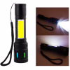 Ручний ліхтар BL-627-TG+COB, Li-Ion акумулятор, індикація заряду, ЗУ Type-C, зум - Image 3