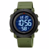 Часы наручные SKMEI 2122AGWT, ARMY GREEN-WHITE, 9787 - Image 2