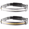 Налобный фонарь Stripe Ultra bright YD-33, 37SMD Белый+3SMD Красный, ЗУ micro USB, аккум - Image 4