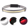 Налобний ліхтар Stripe Ultra bright YD-33, 37SMD Білий+3SMD Червоний, ЗУ micro USB, акум - Image 6