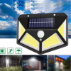 Настенный фонарь c солнечной панелью, датчик  движения BK-100B COB + solar / 7317 / WD430 - Image 3