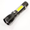 Ручний ліхтар Police RB224, Li-ion 18650, T6+COB, Zoom/ ЗУ USB - Image 2