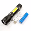 Ручной фонарь Police RB224, Li-ion 18650, T6+COB, Zoom/ ЗУ USB - Image 3