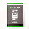 Акумуляторна батарея Rablex 6V 4.5Ah (RB645), свинцево-кислотна (SLA) - Image 3