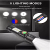 Ручний ліхтар SY-1903C-P50+SMD+RGB, Li-Ion акум. ЗУ USB, зум - Image 3