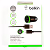 Автомобильное зарядное устройство USB x 1 belkin, 10 WATT, 1.2м кабель MicroUSB - Image 2