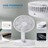 Настольный складной USB-вентилятор Folding Fan, аккумуляторный (WX6505) - Image 3