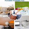 Настольный складной USB-вентилятор Folding Fan, аккумуляторный (WX6505) - Image 4