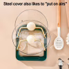 Підставка під кришки каструль на стіну Kitchen pot cover rack 8649 - Image 4