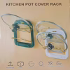 Підставка під кришки каструль на стіну Kitchen pot cover rack 8649 - Image 8