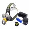 Налобний фонар WD123, Акк., LED, Zoom, Авто заряд - Image 2