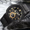 Часы наручные SKMEI 1881GDBK, GOLD-BLACK, 10276 - Image 5