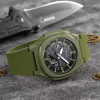 Часы наручные SKMEI 2091AGBK, GREEN-BLACK, 10301 - Image 2