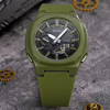 Годинники наручні SKMEI 2091AGBK, ЗЕЛЕНО-ЧОРНИЙ, 10301 - Image 3