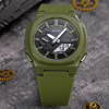 Годинники наручні SKMEI 2091AGWT, ЗЕЛЕНО-БІЛИЙ, 10302 - Image 2