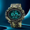 Часы наручные SKMEI 2095CMGN, ARMY GREEN CAMOUFLAGE, Compass, 10307 - Image 2