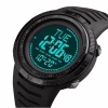 Часы наручные SKMEI 2147BKBK, BLACK-BLACK, Compass, 10321 - Image 5