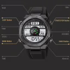 Часы наручные SKMEI 2209BKWT, BLACK-WHITE, Compass, Pedometer, 10350 - Image 3