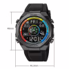 Годинники наручні SKMEI 2209CKBK, COLORFUL/BLACK, Компас, Педометр, 10351 - Image 3