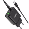 Сетевое зарядное устройство Hoco N5 Fast Charge (20W) + кабель Type-C to Lightning - Image 3