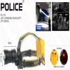 Налобный фонарь Bailong PL-143, HT-804-P90, 3x18650, Type-C, Zoom - Image 4