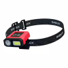 Налобний ліхтар Rablex RB973, білий + червоний + жовтий, HP LED, 5W COB LED, Sensor, акум, Type-C - Image 2