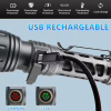 Ручний ліхтар YEMAO YM-А60, 1200LM, TG LED, Zoom, 1x18650 акум, TYPE-C - Image 6