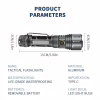 Ручний ліхтар YEMAO YM-А60, 1200LM, TG LED, Zoom, 1x18650 акум, TYPE-C - Image 9