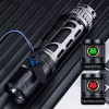Ручний ліхтар YEMAO YM-А6, 2200LM, P80 LED, Zoom, 1x18650 акум, TYPE-C - Image 5