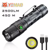 Ручной фонарь YEMAO YM-А7, 2200LM, P80 LED, Zoom, 1x21700 аккум, TYPE-C - Image 10