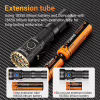 Ручной фонарь YEMAO YM-F883X, 3000LM, 8*XTE LED, 1x18350+1*18650 аккум, TYPE-C - Image 2