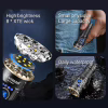 Ручний ліхтар YM-F883X, 3000LM, 8*XTE LED, 1x18350+1*18650 акум, TYPE-C - Image 3