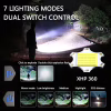 Ручний ліхтар YEMAO YM-G999-60W, 5000 LM, XH P360 LED, 8*18650 акум, TYPE-C - Image 4